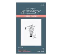 Spellbinders Press Plate, Metal, One