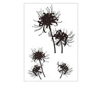 Floral Temporary Tattoos, Waterproof, Friendly Materials, Non-Irritating Skin Art, Quick Application for Daily Use, Nature-Inspired Removable Tattoo Designs