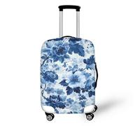 Floral Travel Luggage Cover Suitcase Protector Fits 18-21 Inch Luggages Protective Cover Carry On Luggage Cover Protector