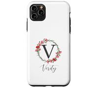 Floral Verity Name Flower Personalized Name Verity Case for iPhone 11 Pro Max