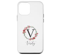 Floral Verity Name Flower Personalized Name Verity Case for iPhone 12 mini