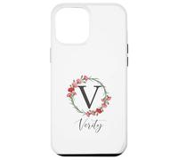 Floral Verity Name Flower Personalized Name Verity Case for iPhone 12 Pro Max