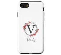 Floral Verity Name Flower Personalized Name Verity Case for iPhone SE (2020) / 7/8