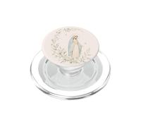 Floral Virgin Mary Prayerful Faith Artwork PopSockets PopGrip for MagSafe