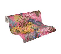 AS Creation Nala Cape Town Jungle Wallpaper - Pink Yellow Brown 37860-2