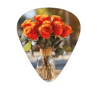 Floral Wedding Print Guitar Pick,12 Pack,Includes Thin,Medium,Heavy Gauges,Suitable for guitar,ukulele