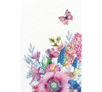 Floral Whispers: A Blooming Notebook, Elegant Flower Themed Journal