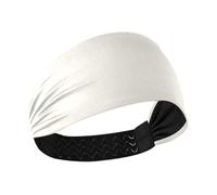 Floral White Solid Color Pure Plain Cooling women's headbands Elastic sweatbands for women for hiking Gym hiking accesorios para el cabello de mujeres
