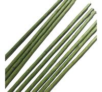 Floral Wire,Floristry Wires 5mm 40cm Paper Covered Dark Green Floral Stem Wire #5 DIY Artificial Flower Inner Iron Wire for Florist Crafts Wreath Making