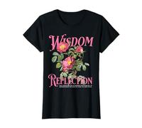 Floral - Wisdom Reflection Flower T-Shirt