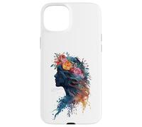 Floral Woman Botanical Beauty Petals Bloom Feminine Grace Case for iPhone 15 Plus