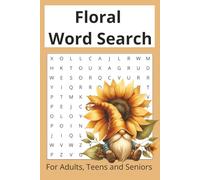 Floral Word Search Puzzle Book: Big word search with easy to read print about Floral, Flowers, Botany and more | 6x9 inches | 50+ puzzles … Gifts for Vacations, Holidays and Free Times
