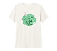 Floral Worlds Greatest Mum Daisy Flowers for The Best Mum Premium T-Shirt