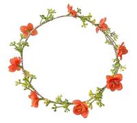 Floral Wreath Elastic Headband Flower Headpiece Headwear Hair Accessories For Festival Weddings And Special Event