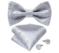 Floral WSelf-tie For Man Party Not Hanky Cufflinks Set Male Accessories (onecolor As Shown) One Size)