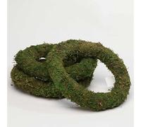 Floralcraft 10" (25cm) Moss Wreath Ring, Floristry Craft Supplies Moss Ring Bases and Frames for Wreath Making, Christmas Decorations, Funeral and Grave Arrangements