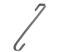 Floralcraft 13" Silver Wreath Hook, Over Door Hanger for Christmas Wreaths