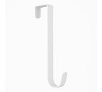 Floralcraft 13" Wreath Hook - White Wreath Door Hanging Hook Hanger for Christmas Wreaths