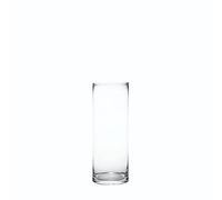 Floralcraft® 15cm x 40cm Clear Glass Cylinder Vase, Decorative Tall Flower Vase Plant Bud Container for Home Office Wedding Table Centerpiece (Set of 5)