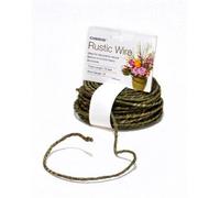 Floralcraft 21m Rustic Grapevine Wire Green 18 Gauge - Florist Binding Wire for Tying, Craft Projects, Floral Arrangements & Wreath Making