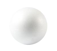 Floralcraft® 5-Pcs 10cm Polystyrene Foam Balls, White Solid Sphere Polystyrene Balls for Art Craft, School Projects, Christmas and Easter Party Decorations
