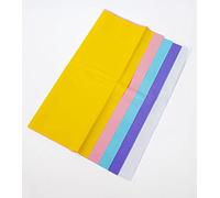Floralcraft 50 x 75cm Tissue Paper Sheets - 5 Assorted Pastel Colours (40 Sheets), Acid Free Gift Wrap Paper Bulk Packaging Paper Sheets for DIY Crafts Birthday Wedding Nursery Party Decorations