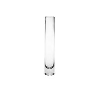 Floralcraft® 5cm x 30cm Clear Glass Cylinder Vase, Decorative Tall Flower Vase Plant Bud Container for Home Office Wedding Table Centerpiece