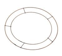 Floralcraft 20-Pack X 14" Flat Wire Rings Wreath Frames for Christmas Craft, Floral Arrangements and Home Party Decorations