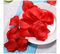 Floralcraft Artificial Rose Petals - Red (Pack of 100 Pcs) - Artificial Flowers Petals Ideal for Wedding Confetti Valentine's Day Bed Table Decoration