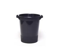 Floralcraft® Black Plastic Flower Bucket, Set of 10 (28cm D x 32cm H)