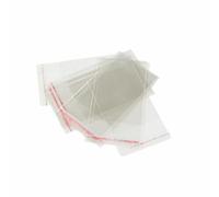 Floralcraft® Cello Envelopes - Clear Cellophane Sleeves for Florist Message Cards, Bouquet Notes & Gift Inserts | Protective Transparent Floral Card Envelopes (Small)