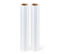 Floralcraft® Clear Cellophane Roll 2 Pack - 80cm x 80m (160m Total) | Premium 35 Micron Florist Wrap Film for Bouquets, Hampers, Gift Wrapping, Crafts & Retail Use