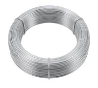 Floralcraft® Heavy Duty Galvanised Garden Wire 1.25mm x 50m - Rust Resistant Steel Plant Support Wire Coil for Climbing Plants, Trellis, Twist Ties & Garden Training
