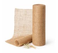 Floralcraft® Hessian Table Runner Roll 90cm x 5m - Rustic Jute Burlap Fabric for Weddings, Parties & DIY Crafts
