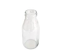 Floralcraft Milk Bottle 250ml (Set of 18) - Mini Glass Drinks Bottle for Table Centrepiece Venue Decoration Tea Party Bud Vases for Floral Arrangements