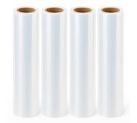 Floralcraft® Professional Florist Cellophane - 80 cm Wide, 35 Micron, Clear - 4 Rolls - Bouquet Wrap, Hampers & Gift Packaging for Florists & Retail