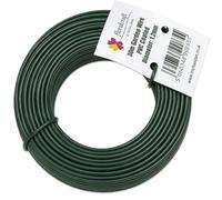 Floralcraft® PVC Coated Garden Wire 1.2mm x 30m - Heavy Duty Rust Resistant Plant Support Wire Coil for Climbing Plants, Trellis, Twist Ties & Garden Training