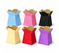 Floralcraft® Super 6 Assorted Hand-Tied Bouquet Boxes Pack of 30 - Florist Aqua Pack Transport & Presentation Boxes for Flowers & Gifts