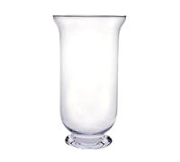 Floralcraft® Tall Glass Hurricane Vase Set - Storm Lantern Candle Holders for Home Décor, Wedding Centrepieces & Floral Arrangements - Clear Glass Cylinder Vase, 20cm, 25cm, 30cm & 40cm (1, 30cm)