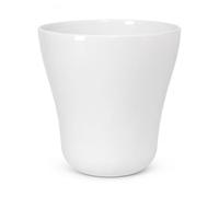 Floralcraft® Virginia Glass Orchid Pot White - Decorative Indoor Planter for Orchids, Houseplants & Home Décor