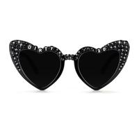 FloralGrace 30th Birthday Heart-shaped Sunglasses, Dirty 30 Birthday Gifts Heart Sunglasses, Black Funny Sunglasses Birthday Party Decor 30th Birthday