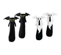 FloralGrace Halloween Hand In Hand Novelty Socks Magnetic Holding Hands Fun 3D Ghost Bat Family Matching Socks For Adults Kids Halloween Zombie