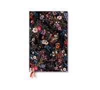 Floralia (William Kilburn) Maxi Vertical 12-month Dayplanner 2024 (Elastic Band Closure)