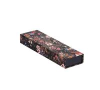 Paperblanks Pencil Case Floralia (William Kilburn) – Wrap Closure, Decorative Printed Cover