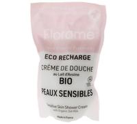 Florame Shower Cream Oat Milk Sensitive Skin Refillable Organic Eco-Refill 700ml