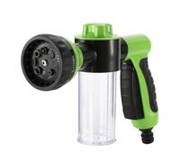 Floratek Multifunctional Car Wash Nozzle with Soap Dispenser 8 in 1 High Pressure Garden Hose Nozzle Car Foam Wash Gun for Car Washing Pet Washing Window Cleaning Garden Watering