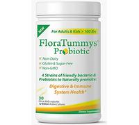 FloraTummys Probiotic for Women, Men, Kids, 12 Billion CFU, Non-Dairy, Gluten Free, Sugar Free, Non-GMO, Kosher