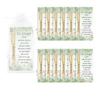 FloraVigo 12 Sets Lucky Pen Gifts for Students, Leaving Gift for Students, Leaving Gift for Colleagues, Gift for Coworkers and Thank You Gift for Teacher