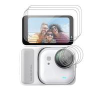 FloraVigo Insta360 GO Ultra Screen Protector for Insta360 GO Ultra, 3 Sets Tempered Glass, 9H Hardness, Ultra HD, Anti-Scratch