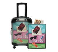FloraVigo Mini Travel Case, Travel Money Gift, Travel Case, Money Gift for Birthday, Travel Cash, for Gift of Travel Money (15.5 x 7.5 x 4.5 cm)